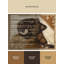Tapis beige rustique lavable à la machine Ozgur Bison Buffalo - reliure beige-924527208