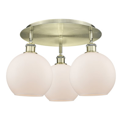 Plafonnier encastré 20 po 3 lumières Ellington