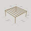 Randi 2.7m x 2.4m Manufactured Wood Pergola-38400921-38360302