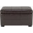 Maiden Faux Leather Ottoman