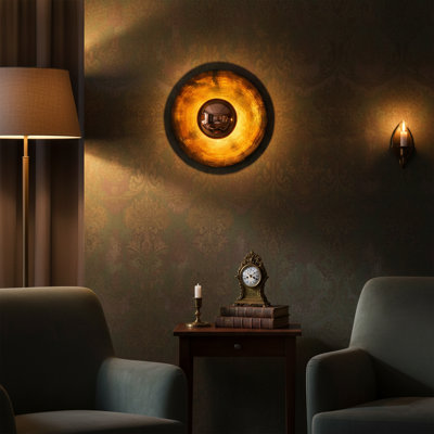 Plafonnier encastré circulaire 1 lumière Caelum