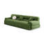 Canapé modulaire vert en coton et lin-247248258-247248262