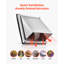 Couvercle de ventilation murale 4 po-116167761