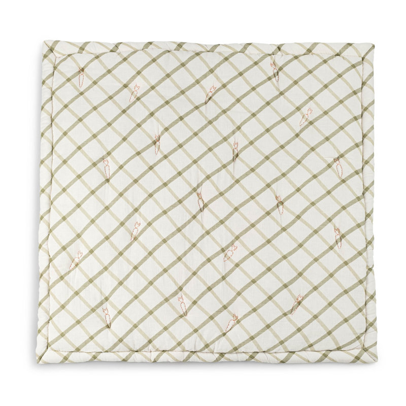 Clementine Fruits & Veggies Cotton Quilted Blanket