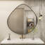 Asymmetrical Aluminum Alloy Bathroom Mirror-92188176