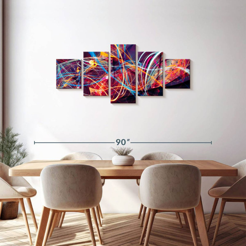 Haggerty Composition, 30" H x 68" W