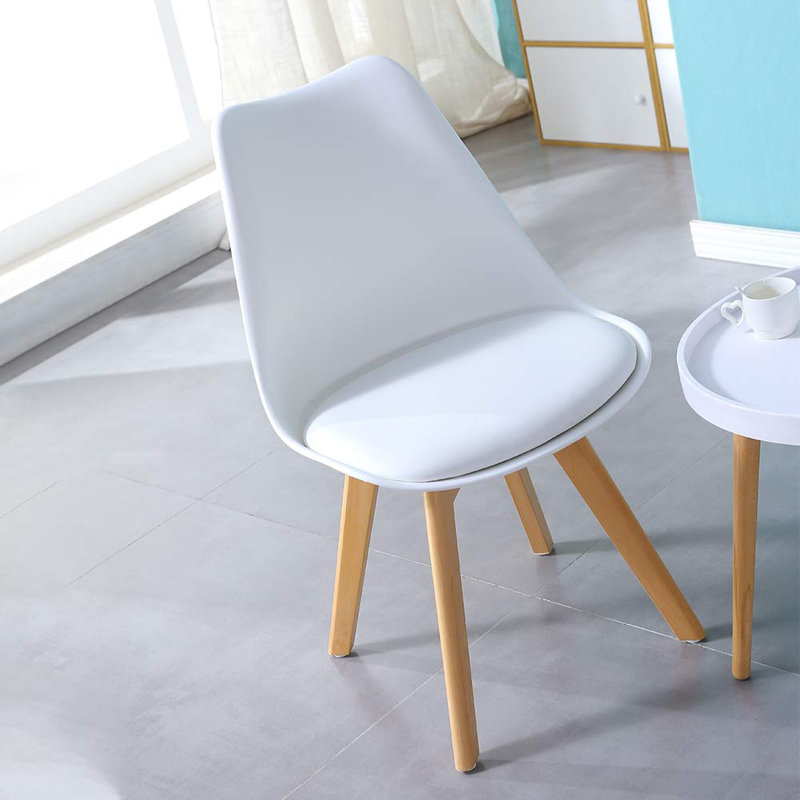 Rafe Upholstered Side Chair, 4, White