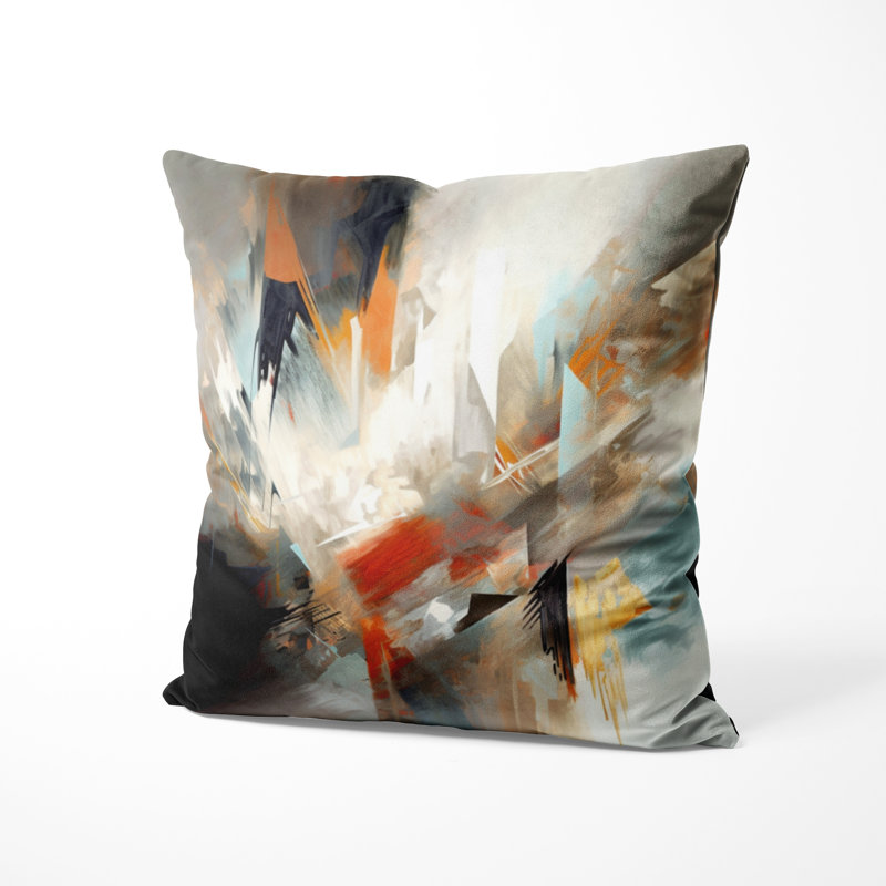 Coussin décoratif moderne Modern, 20"H x 20"W