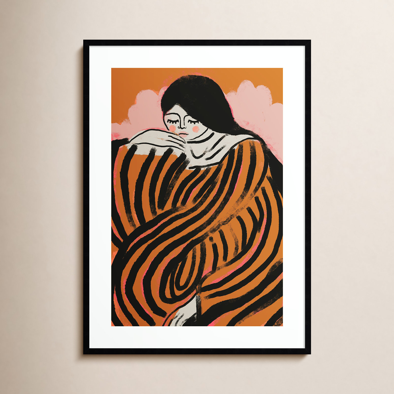 Galya "Esmeralda" Print by Treechild, 41" H x 30" W