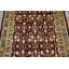 Allover Design Antique Classic Burgundy Color Indian Agra Rug