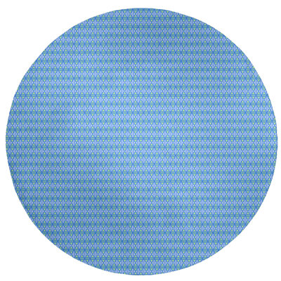 Chenille Geometric Indoor Rug