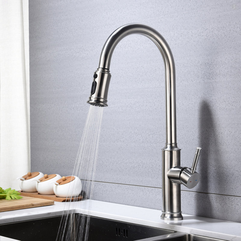 Robinet de cuisine avec douchette extractible