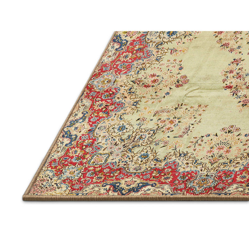 Oriental Indoor Rug, Rectangle 7' x 9'