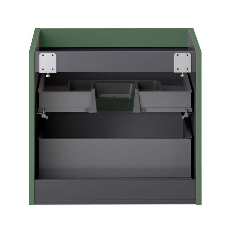 Prima 24.25'' W Single Vanity, Forest Green, 24"