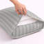 Microfiber 250 TC Reversible Stripe Duvet Cover Set with Pillowcases-121751690-121751693