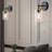 Stegeman Wrought Iron Armed Sconce