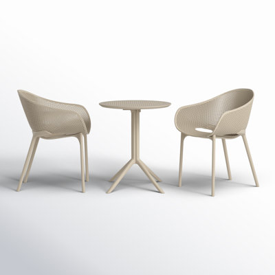 Farrah 23.6'' Round 2 - Person Bistro Set