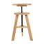 Tabouret de bar industriel et pivotant