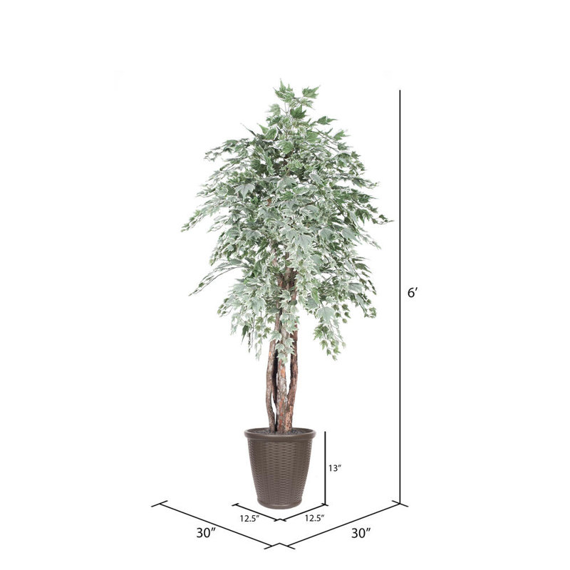 72'' Faux Tree in Pot