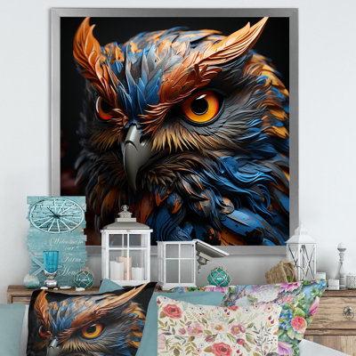 Portrait de chouettes sagesse II