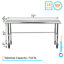Table de travail en acier inoxydable-1686596901