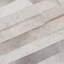 Vamos Cowhide Geometric Area Rug in Gray-319737305
