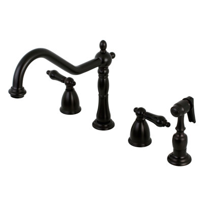 Kingston Brass Duchess Double-Handle Widespread Kitchen Faucet