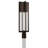 Large Low Voltage Outdoor Post/Pier Mount Lantern with Clear Seedy Glass – Dark Sky Compliant, LED Included (Post Sold Separately)-52601836