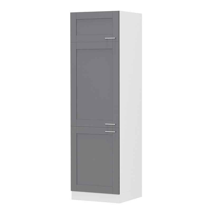 Aynsleigh 207cm Kitchen Pantry, Black