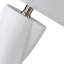 Lampe de table moderne en céramique 24 "à 3 lumières à intensité variable pour le salon de la chambre à coucher