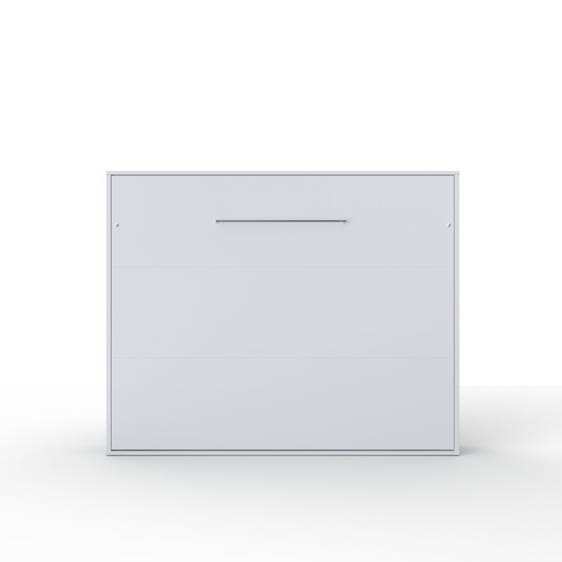 Ayvri Murphy Bed, White/White