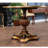 Solid Wood Mahogany Plant Stand 1 Tier