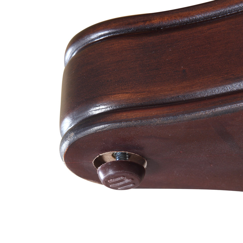 Mahogany 3-in-1 Game Table with Black Synthetic Leather Chairs