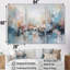 Gris et bleu, vagues vives fluides II - art mural abstrait-103153358-103153361