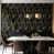 Black Marble + Gold Effect