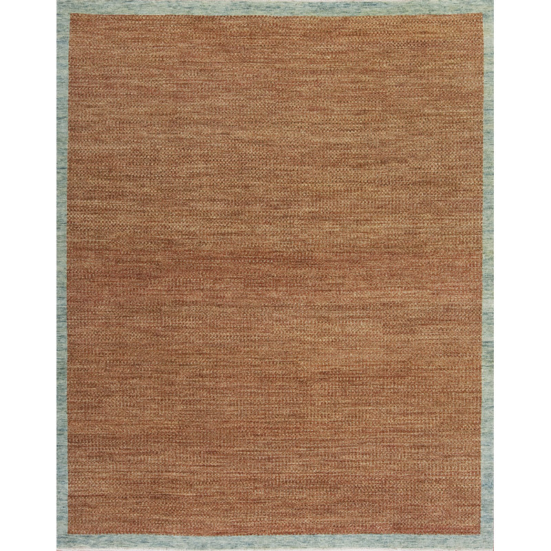 Textures Hand Knotted Wool Area Rug, Rectangle 8' x 10'
