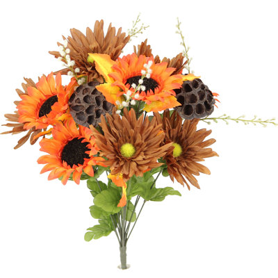 Arrangement floral mixte