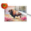 Wood Bison Glass Cutting Board Large