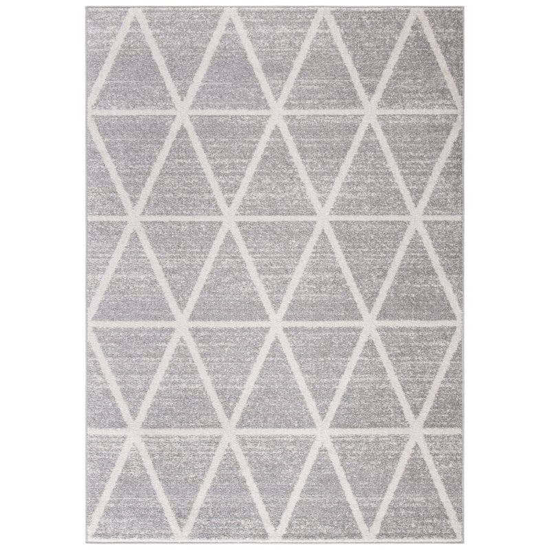 Garay Performance Geometric Rug, Rectangle 4' x 6'
