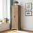 71” Tall Storage Cabinet - Elegant Slim Design with Two Doors & Adjustable Shelves for Bathroom, Office & All Rooms-222861654