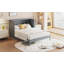 Lit escamotable double avec grands tiroirs, gris-1464613408-1464613409