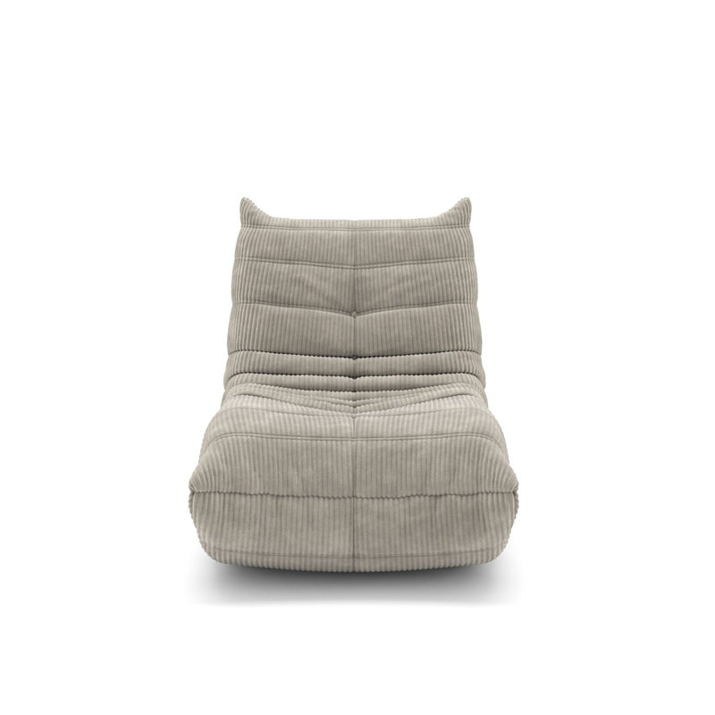  Fauteuil d'appoint rembourré Lennox, taupe, Taupe