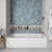 Streamline 66 in. x 32 in. Acrylic Right-Hand Drain Alcove Bathtub in Glossy White With External Drain-101699249