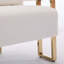 Chaises d'appoint décoratives modernes pour le salon, le vestiaire, la salle de réception et le bureau, revêtues d'un matériau doux et de pieds en métal robustes-1041505202