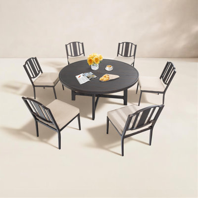 Tamarin 61" Sunbrella® Patio Dining Set