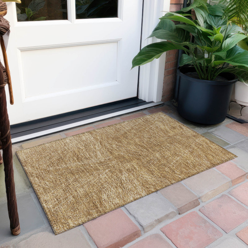 Chayden Indoor/Outdoor Chantille ACN991 Gray Area Rug, Rectangle 1'8" x 2'6"