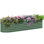 Ensemble de jardin surélevé galvanisé L 94,5 po x l 23,5 po x H 16,5 po, jardinière en métal avec bordure, parfait pour faire pousser des fleurs, des herbes et des légumes, une décoration enchanteresse de 93 po et 22,5 po