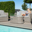 Balcom 4 Seater Rattan Sofa Set
