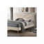 Lit tapissier Mid-Century avec tête de lit en tissu-546090529