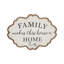 «Family Makes This House a Home», citation, art mural
